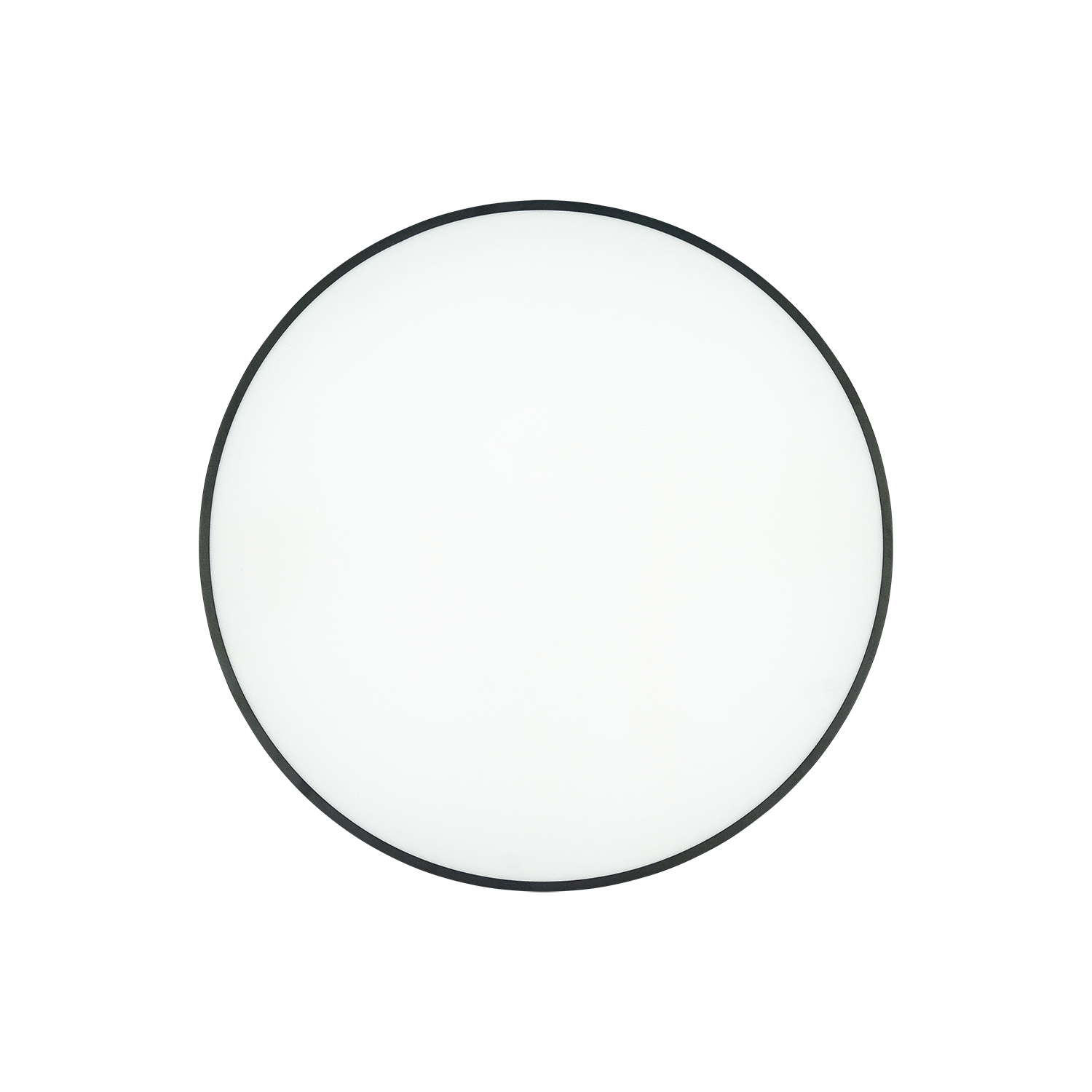 Alkes 435 LED Aufbauleuchte schwarz Ansicht von vorne