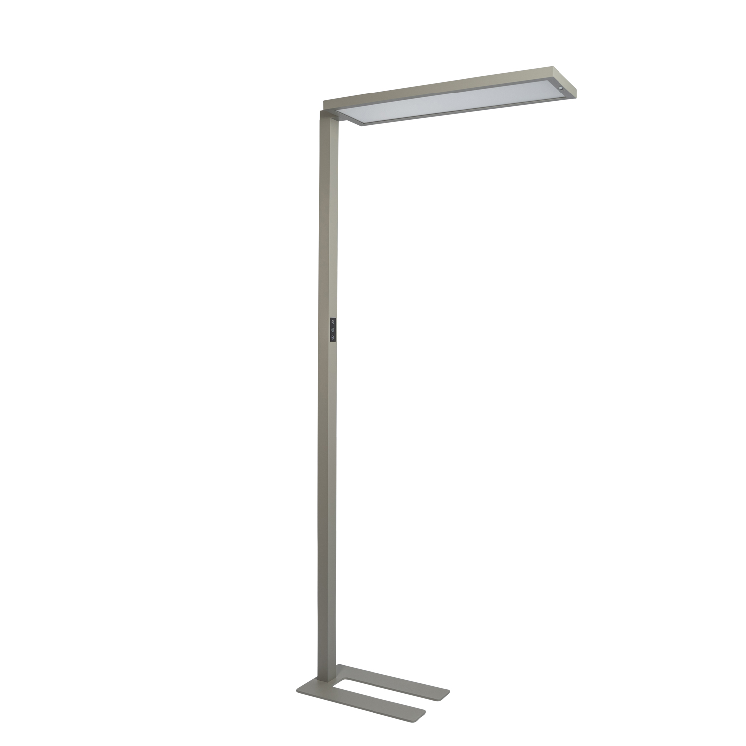 Fulu LED Stehleuchte silber