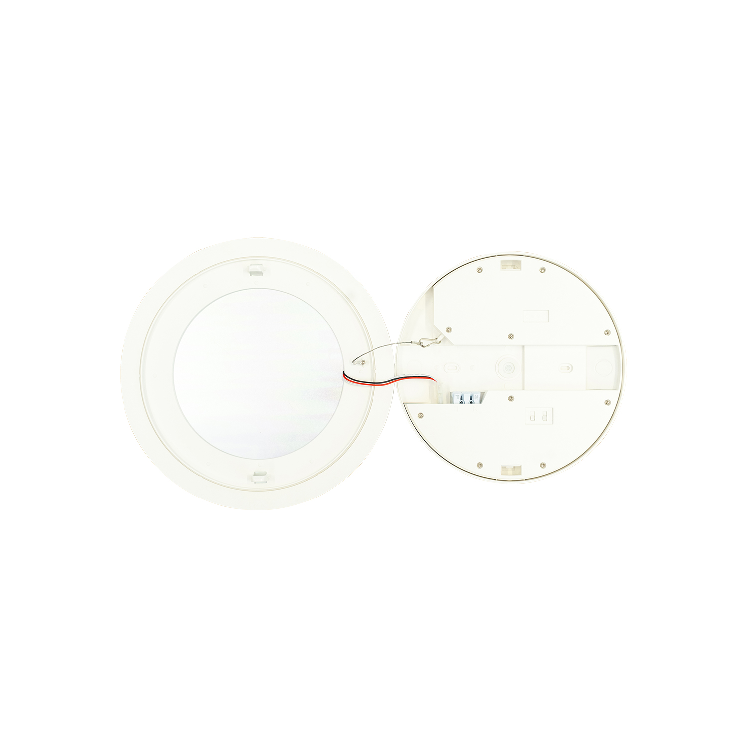 Hoshi 280 LED Aufbauleuchte Ansicht von innen komplett