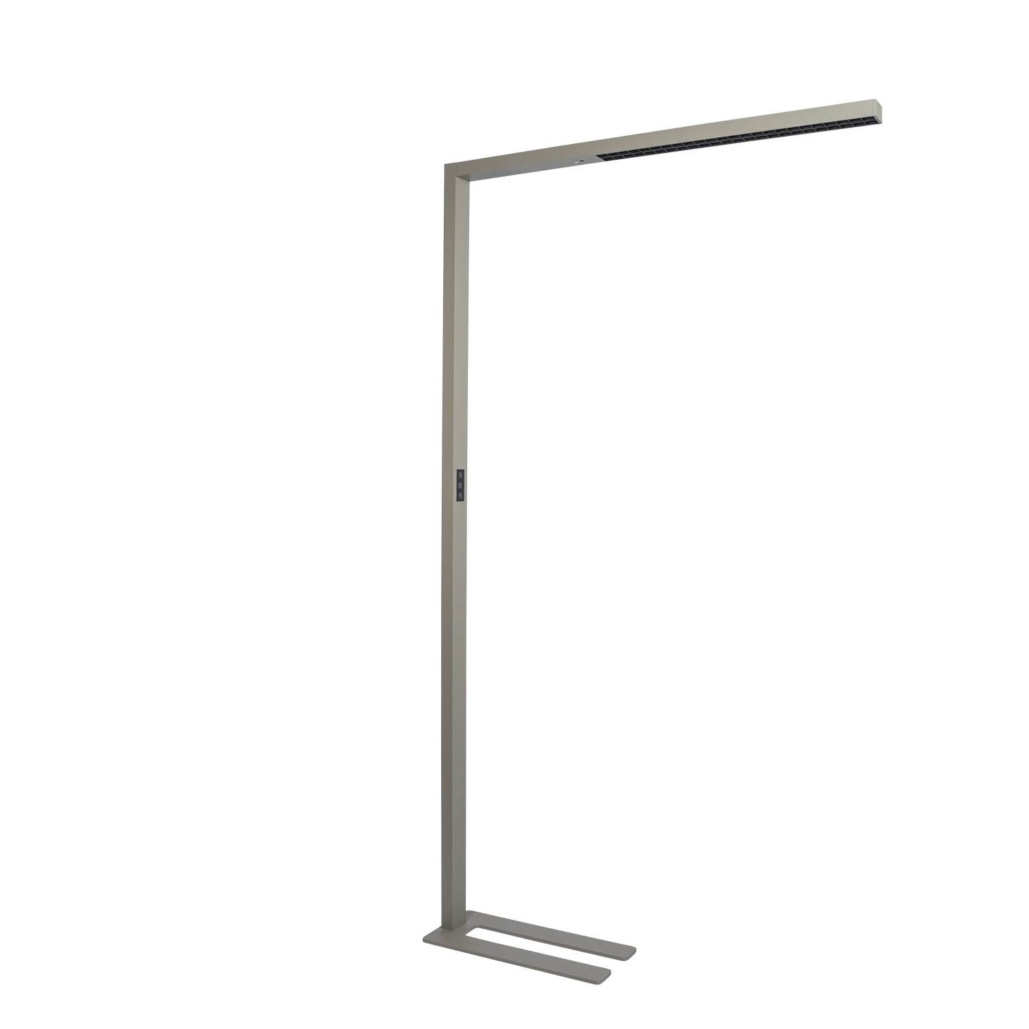 Lerna LED Stehleuchte silber