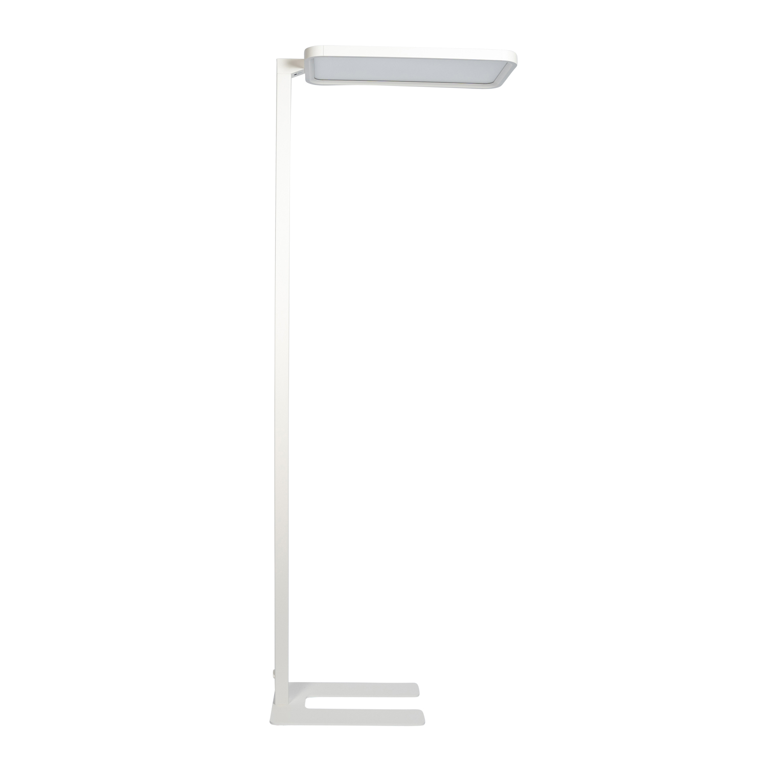 Maia LED Stehleuchte weiss Seitenansicht