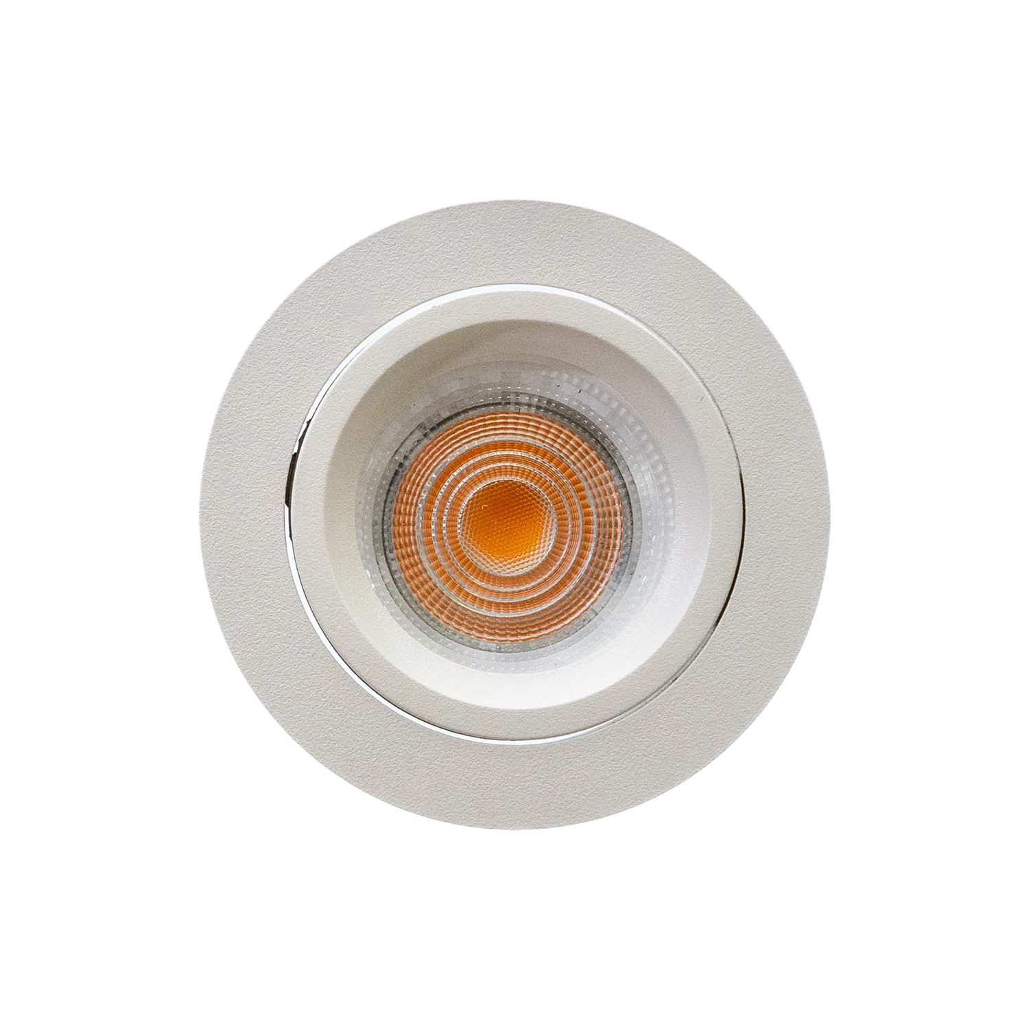 SET LED GU10 80mm weiss-matt Ansicht von vorne