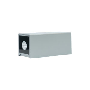 Wandleuchte Tangra-Q 24W, silber