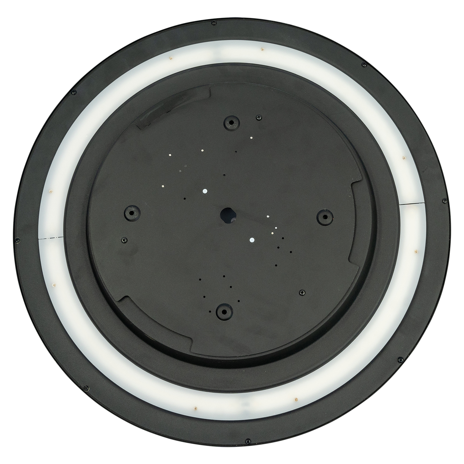 Alkes 300 LED Aufbauleuchte schwarz Ansicht von hinten