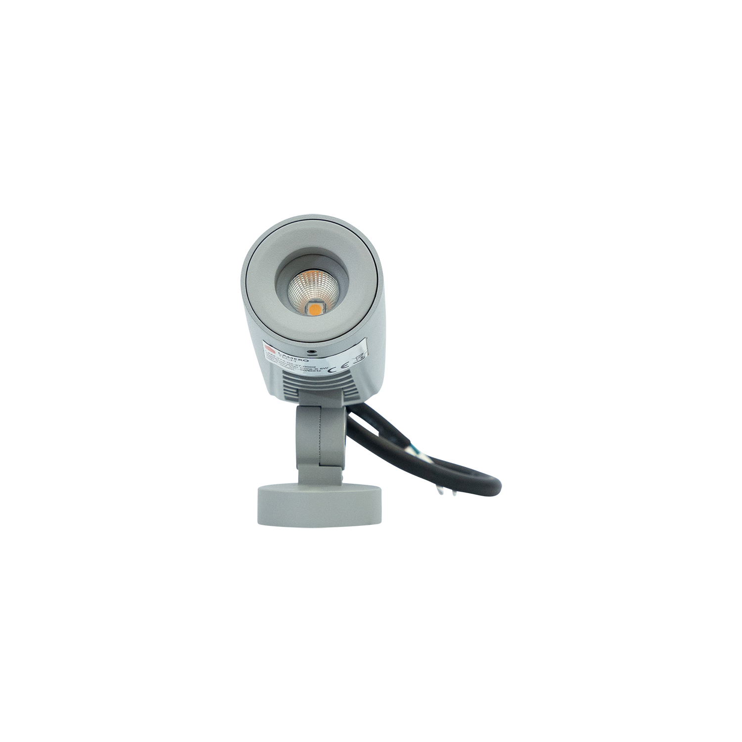 Core-S LED Gartenstrahler silber Ansicht von vorne