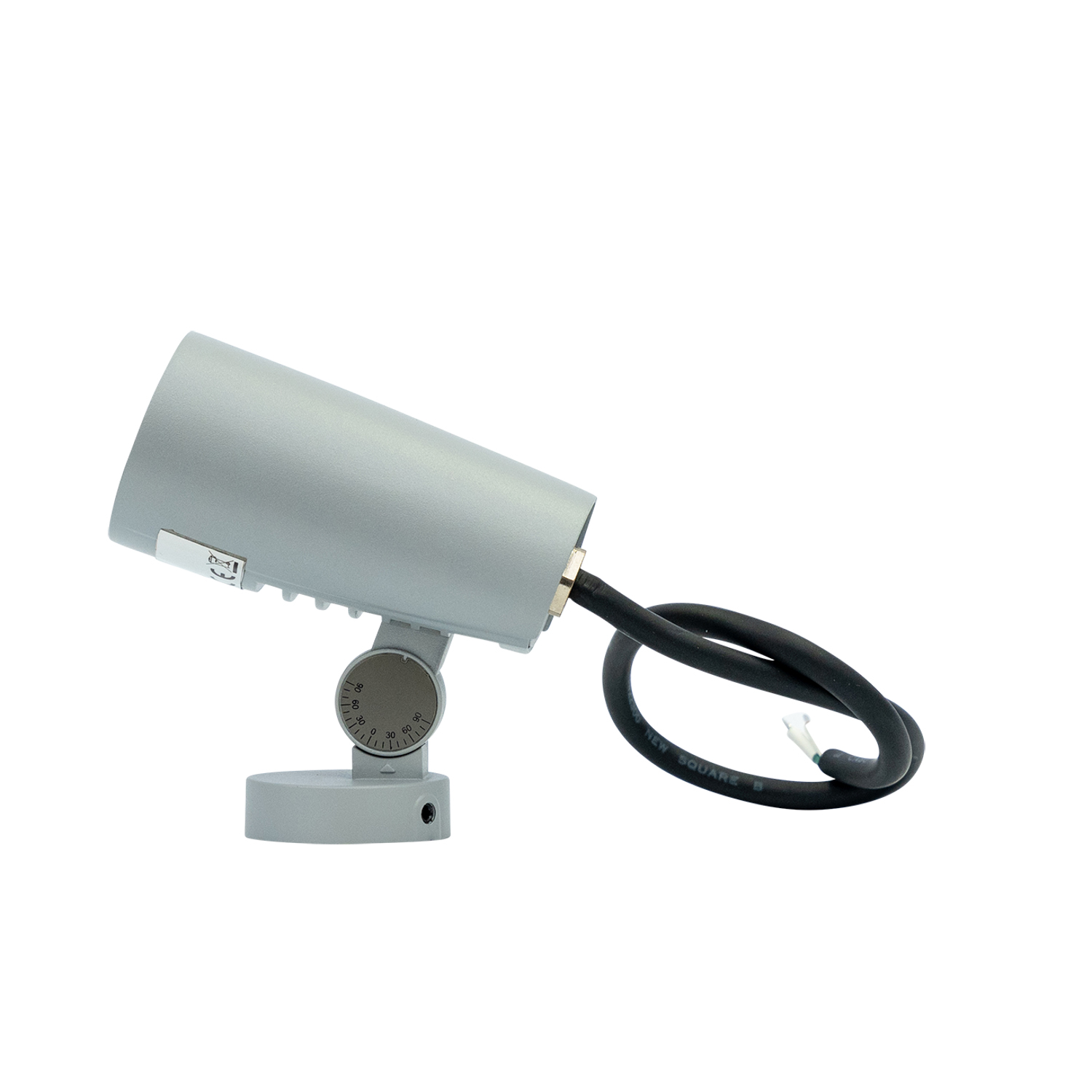 Core-S LED Gartenstrahler silber Seitenansicht