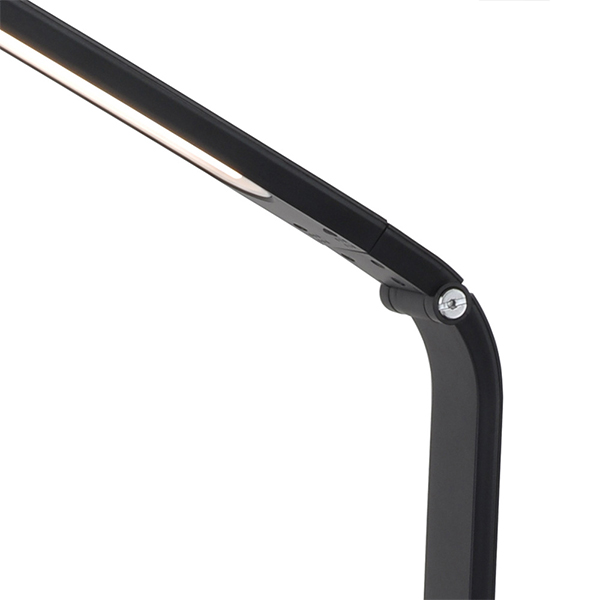 Fondi Tischleuchte schwarz Kopf