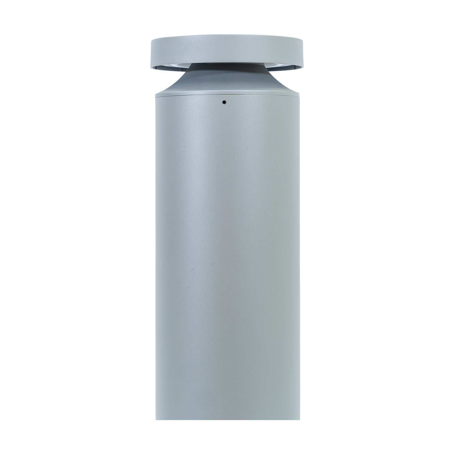 Kaitos-R 600 LED Pollerleuchte silber Ansicht Leuchtenkopf