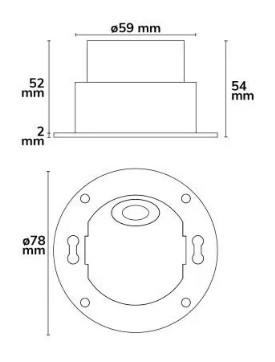 Wandeinbauleuchte Sys-Wall68 230V – Bild 2