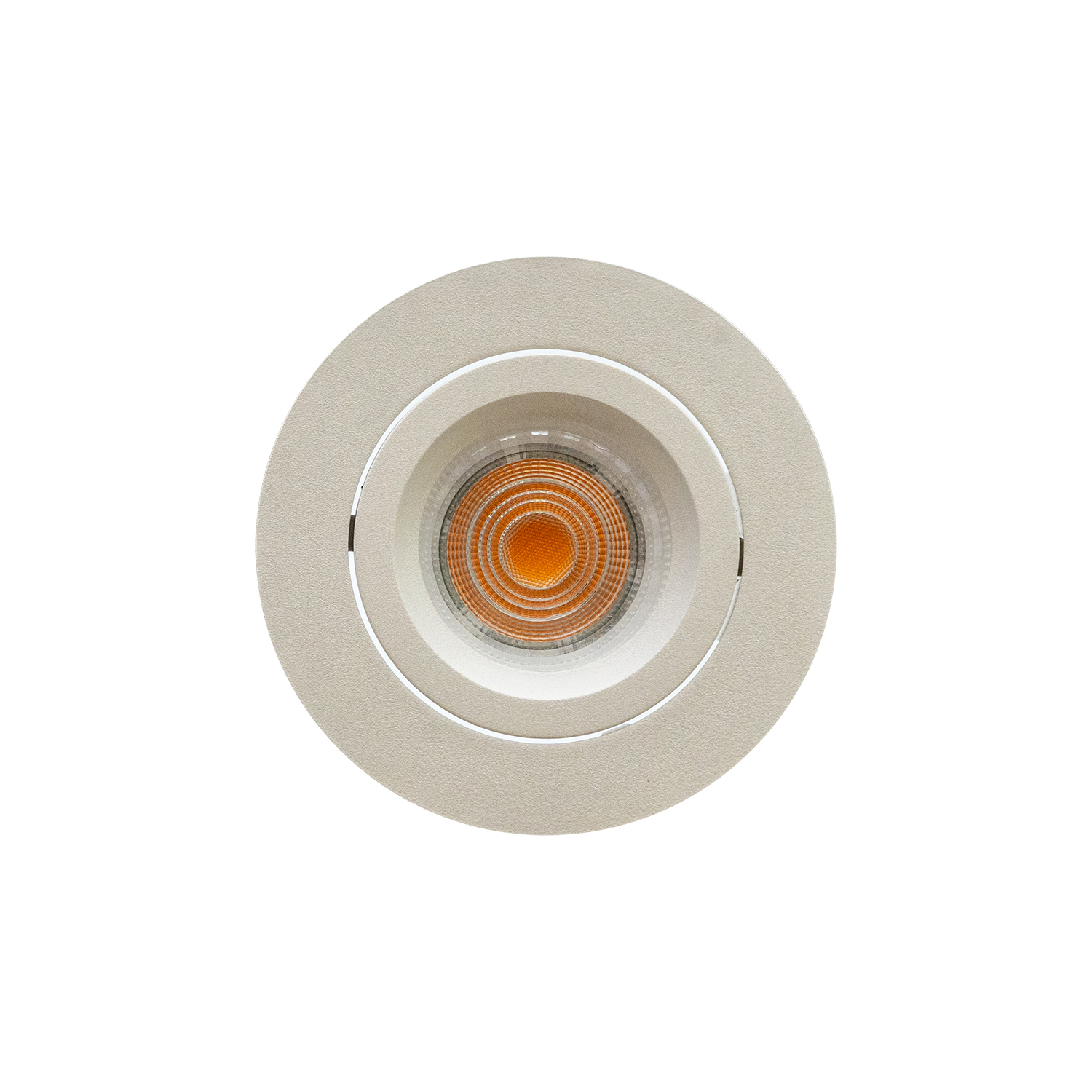 SET LED GU10 68mm weiss-matt Ansicht von vorne