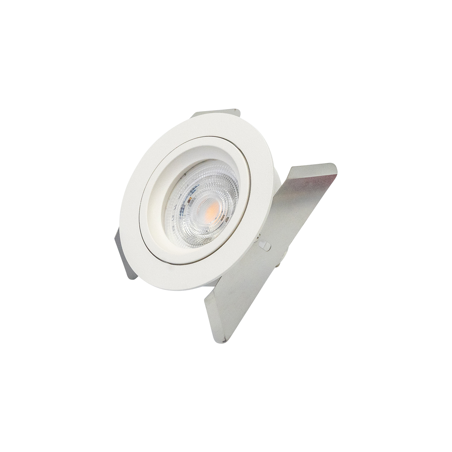 SET LED GU10 68mm weiss-matt