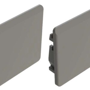 Luxkit Endkappe zu Profil 20, grau