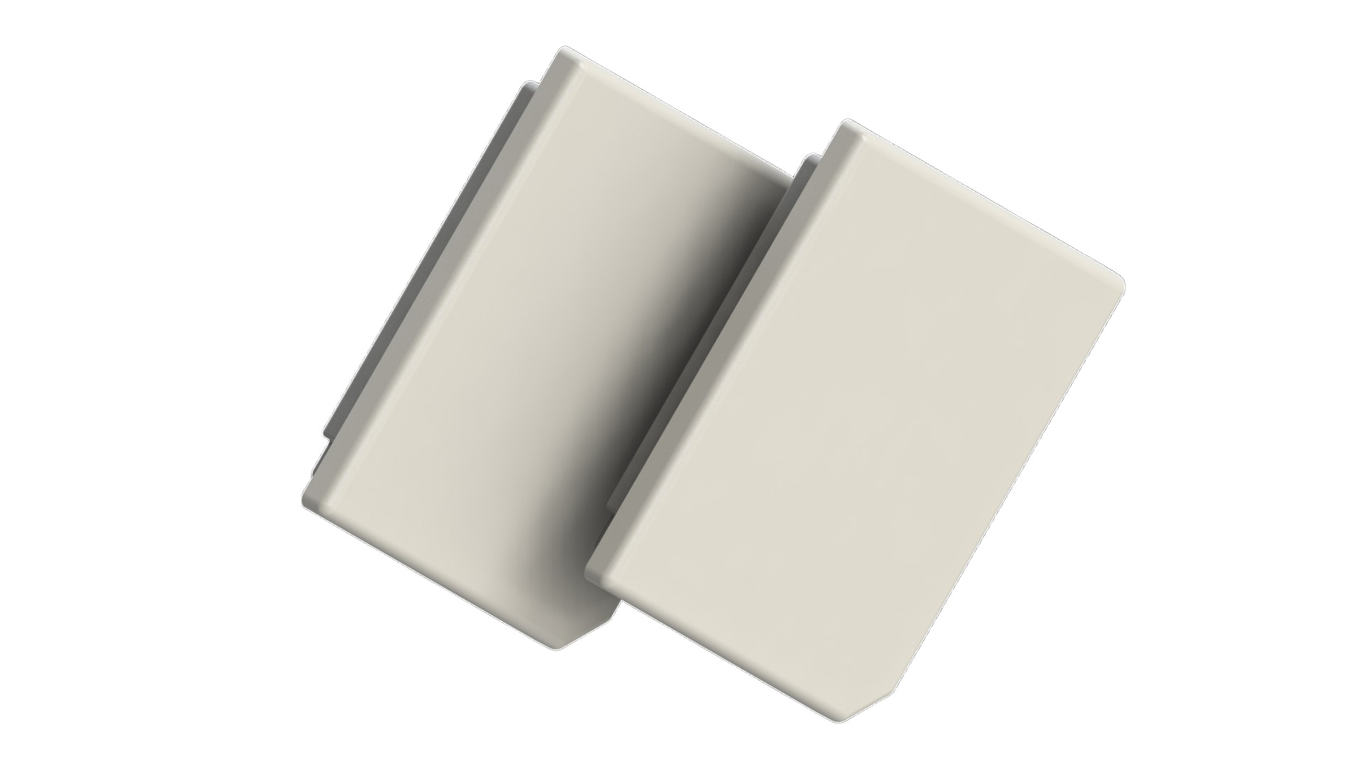 Luxkit Endkappe zu Profil L30-C30, weiss