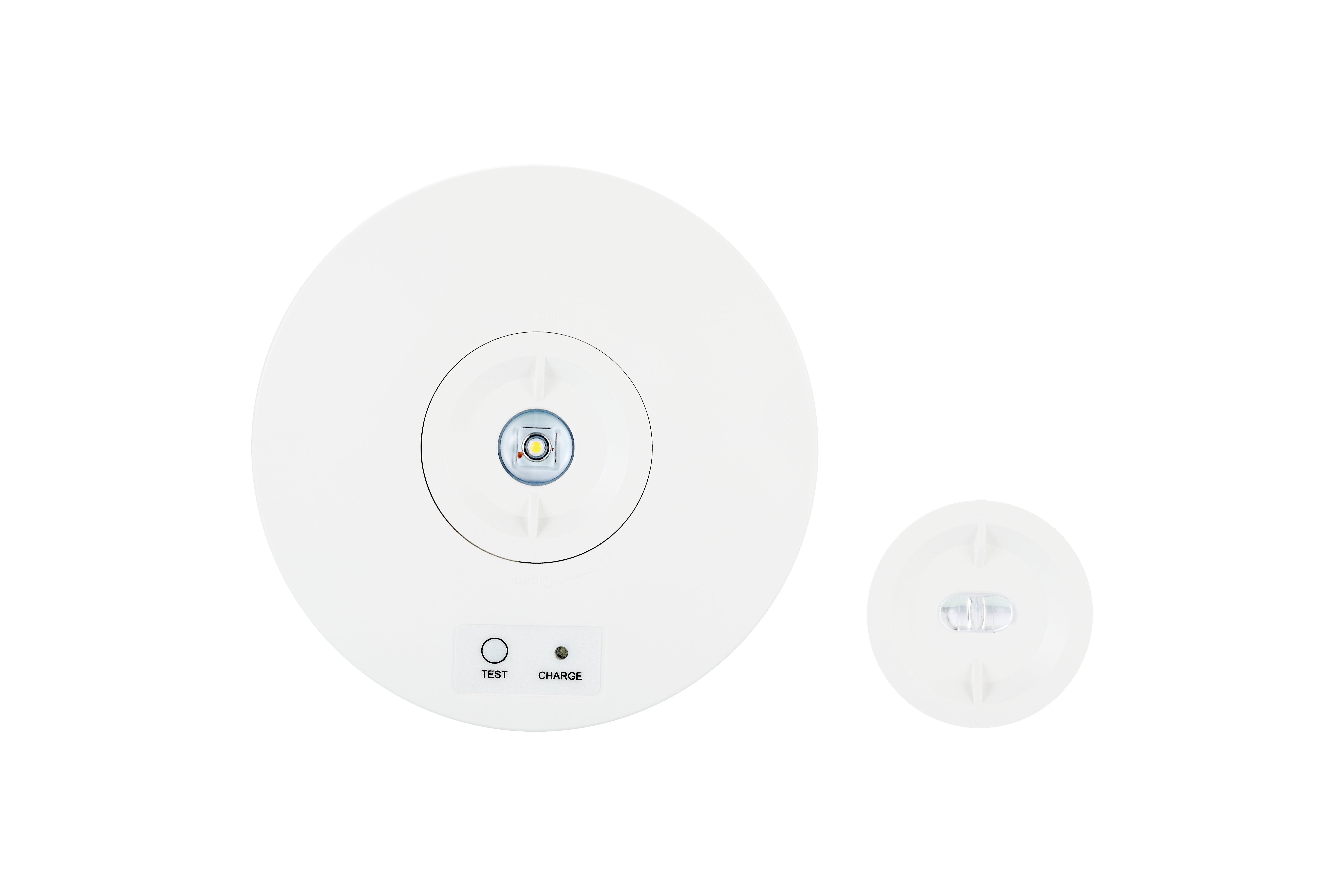 Notleuchte AP Downlight RA 3h selbsttest – Bild 2